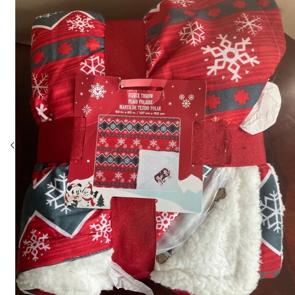 DISNEY  PARKS FLEECE THROW /BLANKET  sale